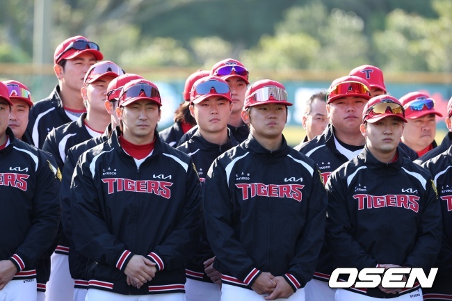 2026 아마미오시마 스프링캠프에 참가한 KIA 선수들./KIA 타이거즈 제공