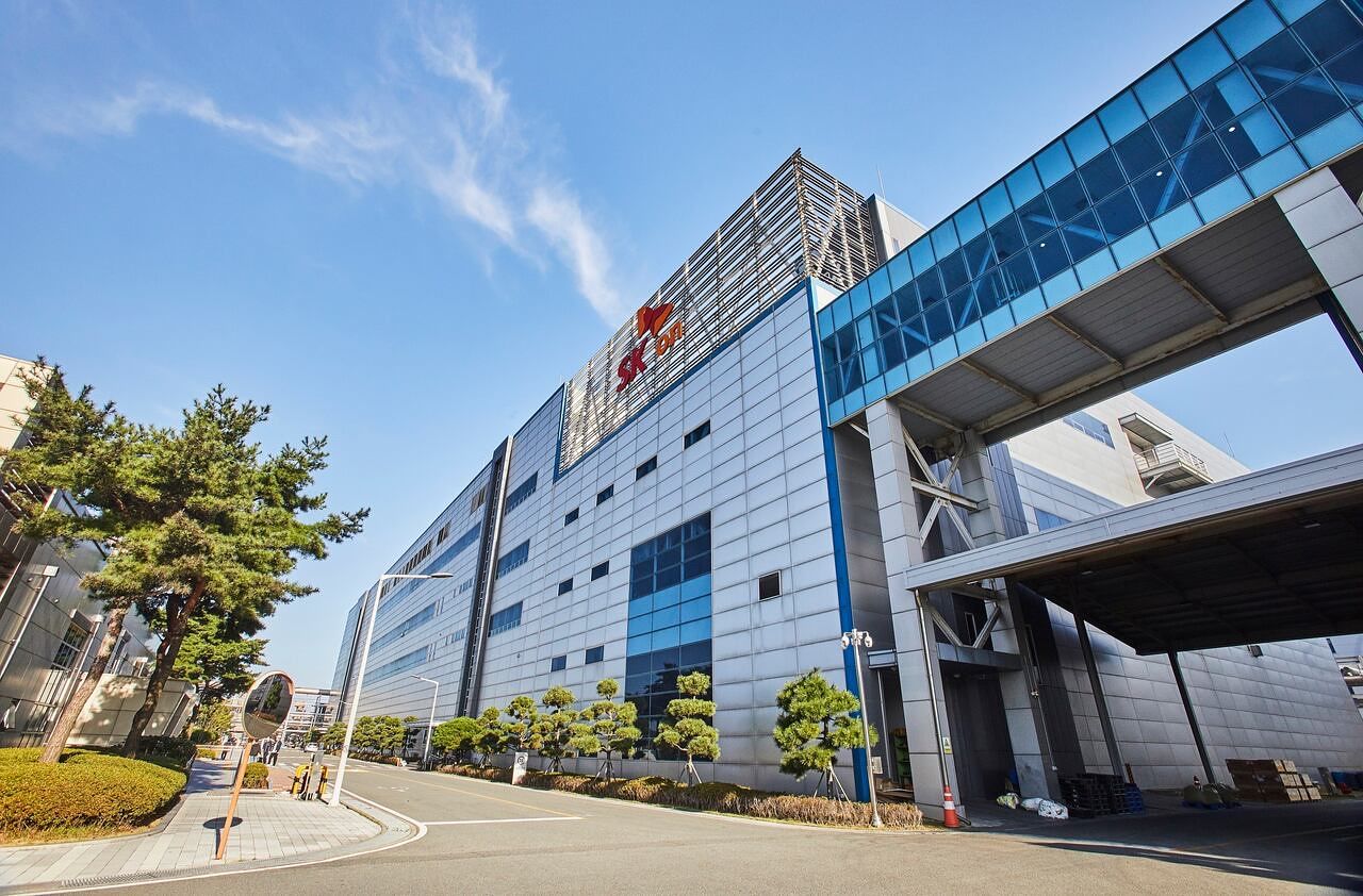 충청남도 서산에 위치한 SK온 배터리 공장. 사진 SK온