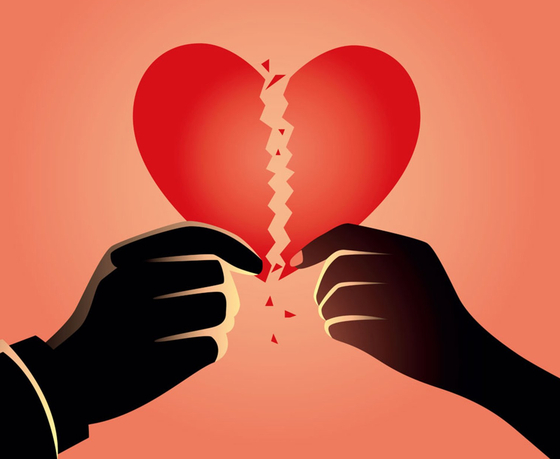 이혼 일러스트. 김지윤 기자