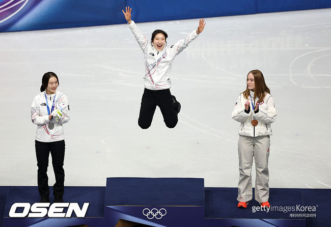[사진] 금메달 김길리. ⓒGettyimages(무단전재 및 재배포 금지)