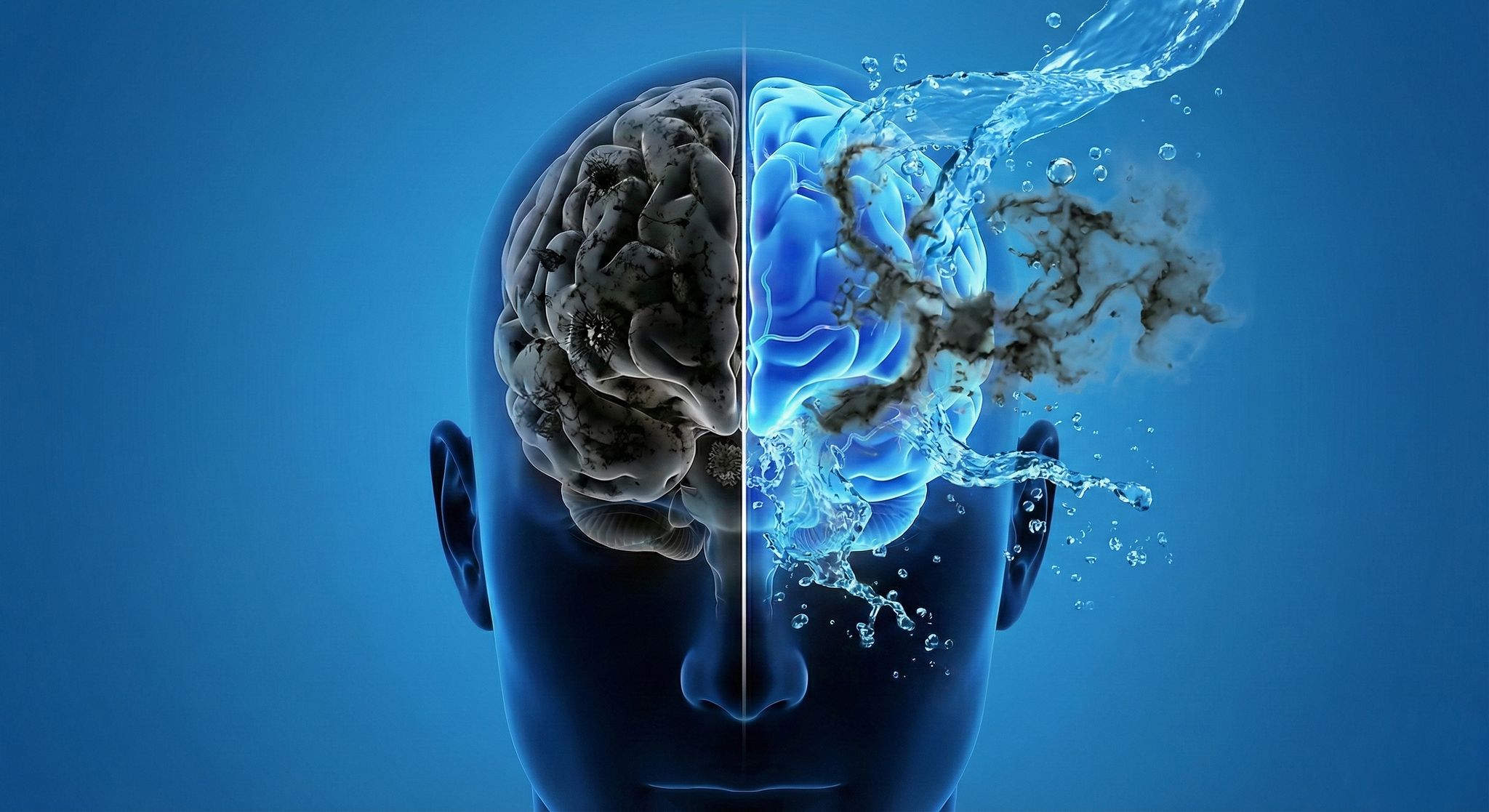 깊은 잠에 빠지면 뇌척수액의 흐름이 빨라지면서 뇌에 쌓인 노폐물을 밖으로 배출한다. 그래픽 이민서.