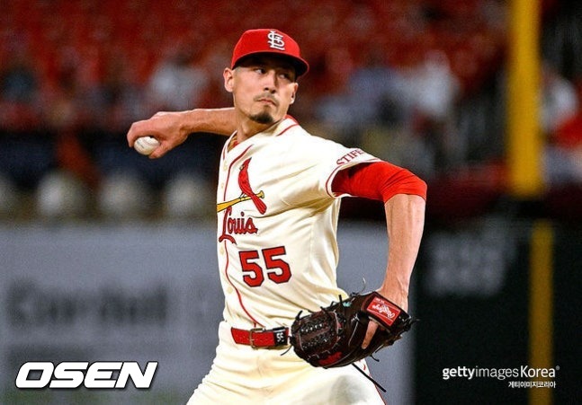 [사진] 세인트루이스 카디널스 라일리 오브라이언. ⓒGettyimages(무단전재 및 재배포 금지)