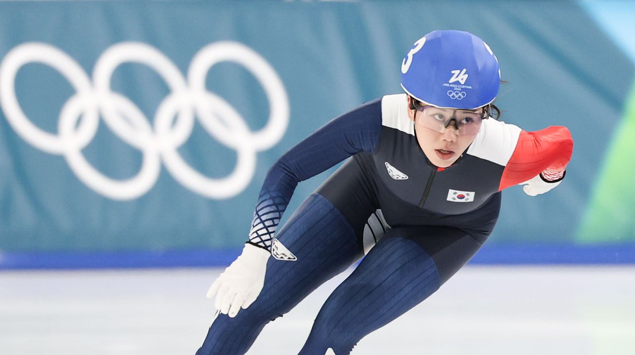 스피드스케이팅 국가대표 박지우. 밀라노=김종호 기자