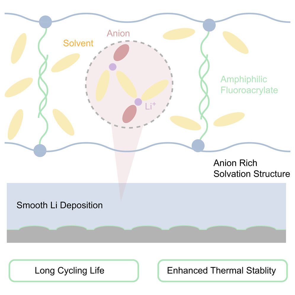 삼성SDI와 미국 컬럼비아대학 연구팀이 리튬메탈 배터리의 수명과 안전성을 동시에 향상시킬 수 있는 새로운 전해질 조성 개발했다고 23일 밝혔다. 그래픽 '줄(Joule)'