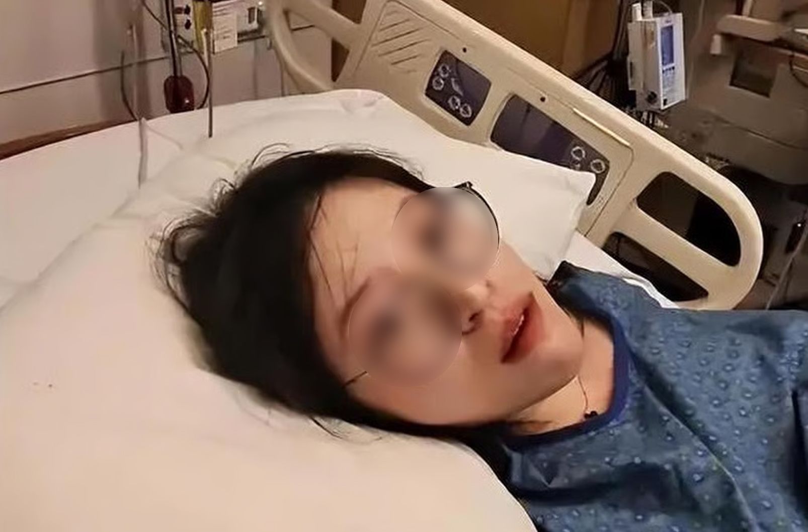 긴급 수술과 수혈 끝에 산모와 갓 태어난 딸 모두 건강을 찾았다. 사진 163.com 캡처