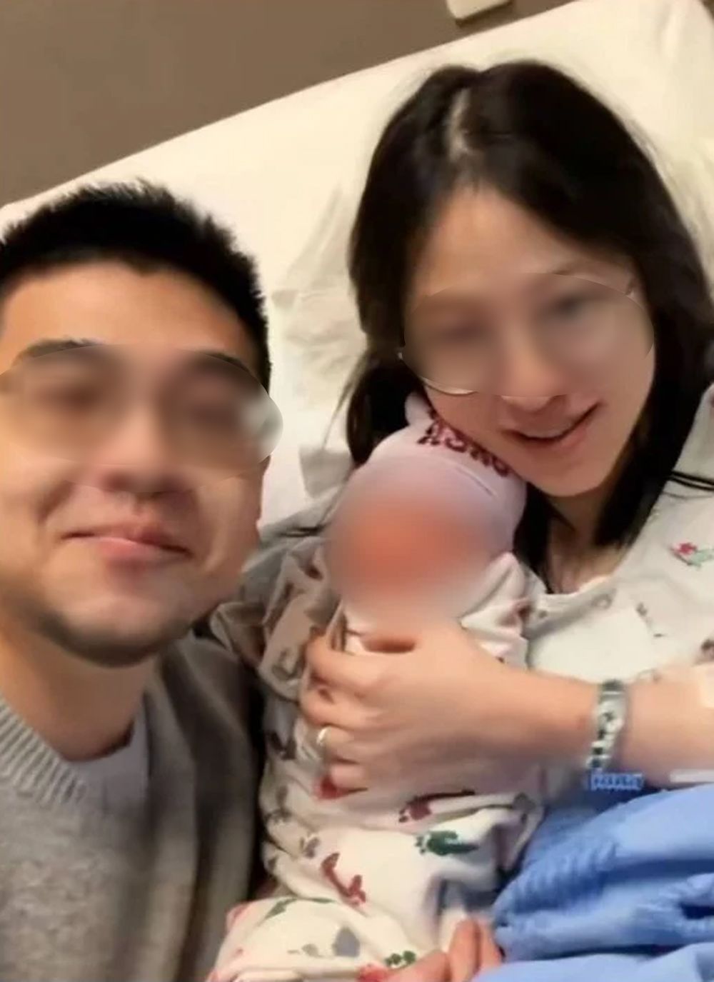 팔로워 1200만명 이상을 보유한 유명 인플루언서가 아내의 23시간 출산 과정을 촬영해 온라인에 공개했다가 공분을 샀다. 사진 163.com 캡처