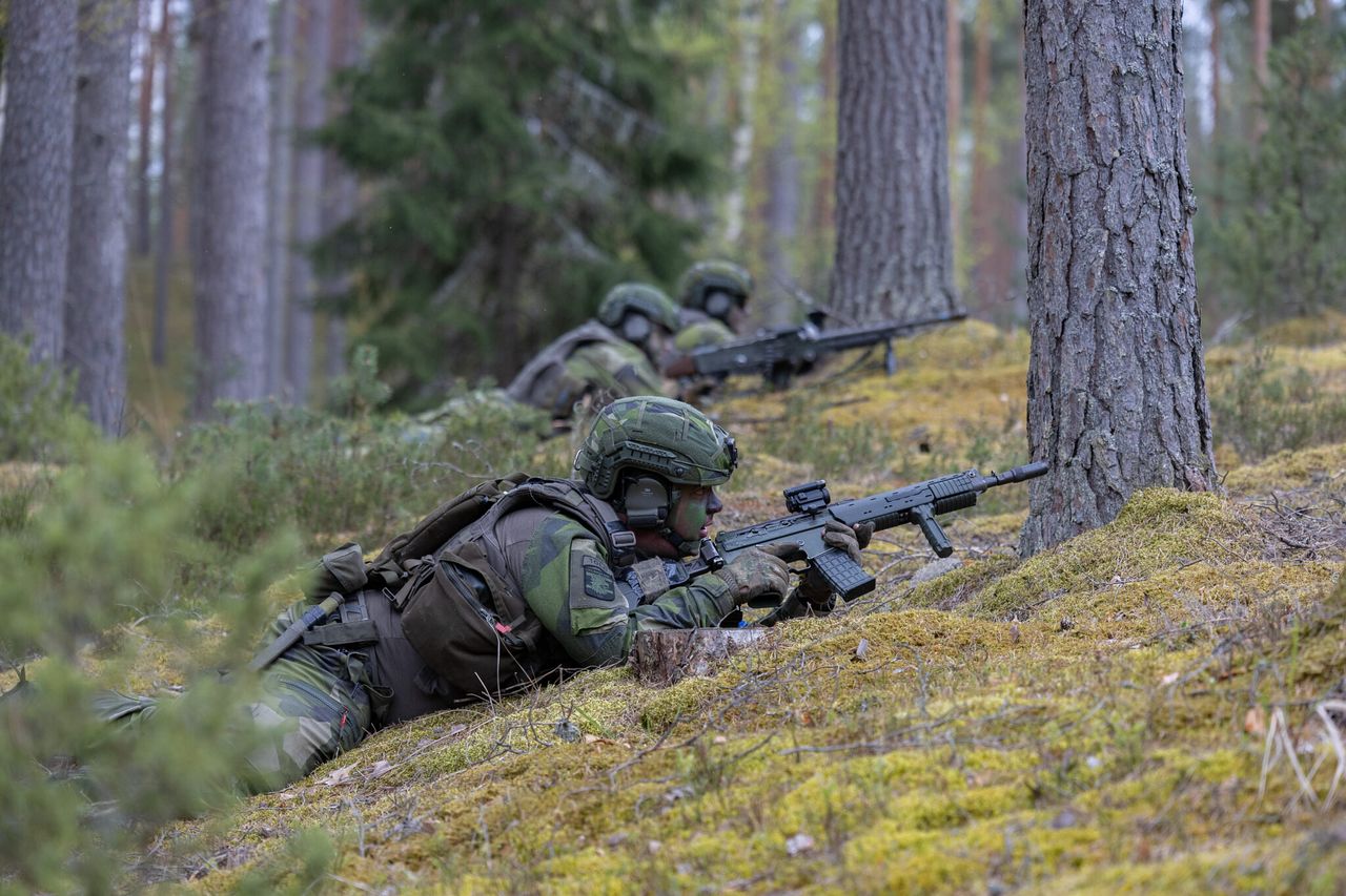 헤지호그 2025에서 훈련 중인 에스토니아 육군 장병. 에스토니아 국방부