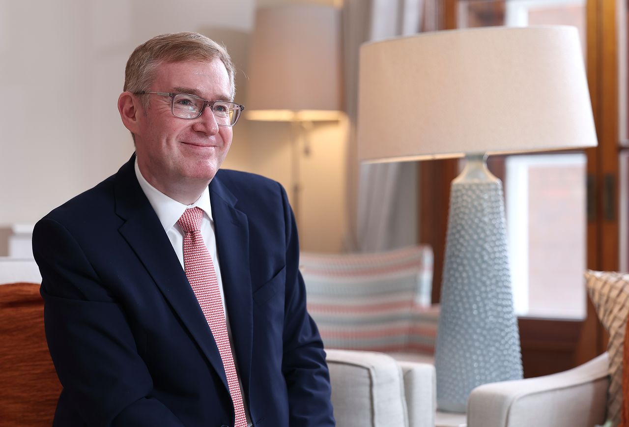 콜린 크룩스 주한영국대사가 20일 오후 서울 중구 영국대사관저에서 중앙일보와 인터뷰를 하고 있다. 임현동 기자