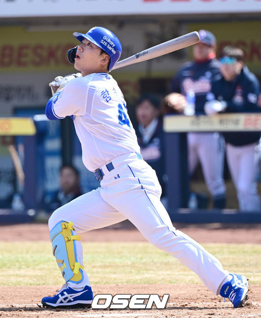 [OSEN=김성락 기자] 삼성 라이온즈 함수호. 2025.03.11/ ksl0919@osen.co.kr