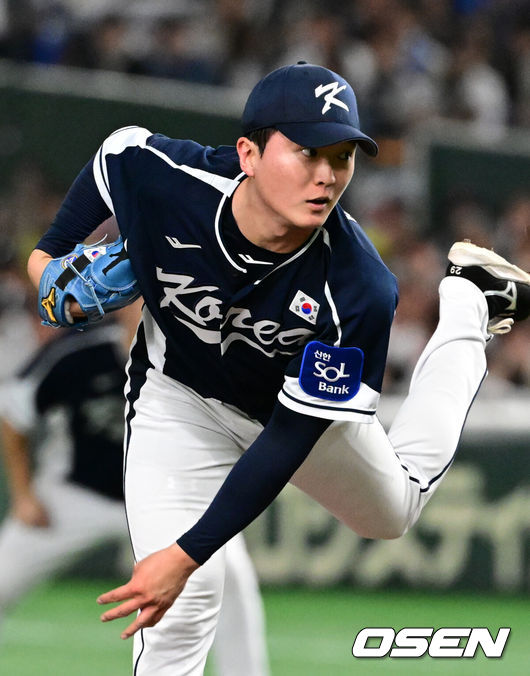 [OSEN=조은정 기자] 야구 대표팀 김건우. 2025.11.15 /cej@osen.co.kr