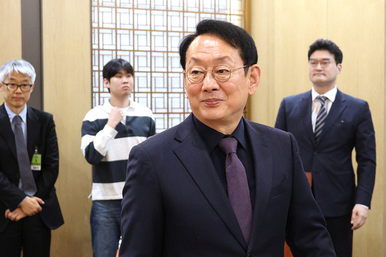 김도읍 국민의힘 의원이 지난달 6일 서울 여의도 국회에서 열린 백봉 신사상 시상식에 참석하고 있다. 뉴스1