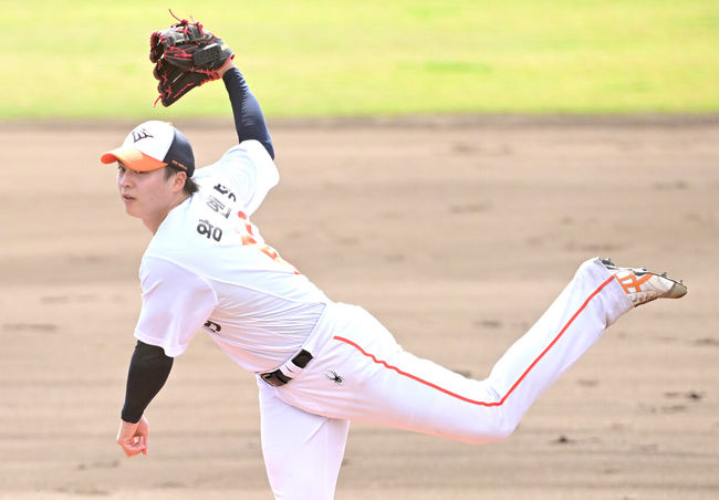 [OSEN=최규한 기자] 한화 왕옌청. 2026.02.21/ dreamer@osen.co.kr