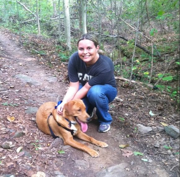 체이스 존슨과 그녀의 반려견 세토. 사진 SWNS=연합뉴스tv