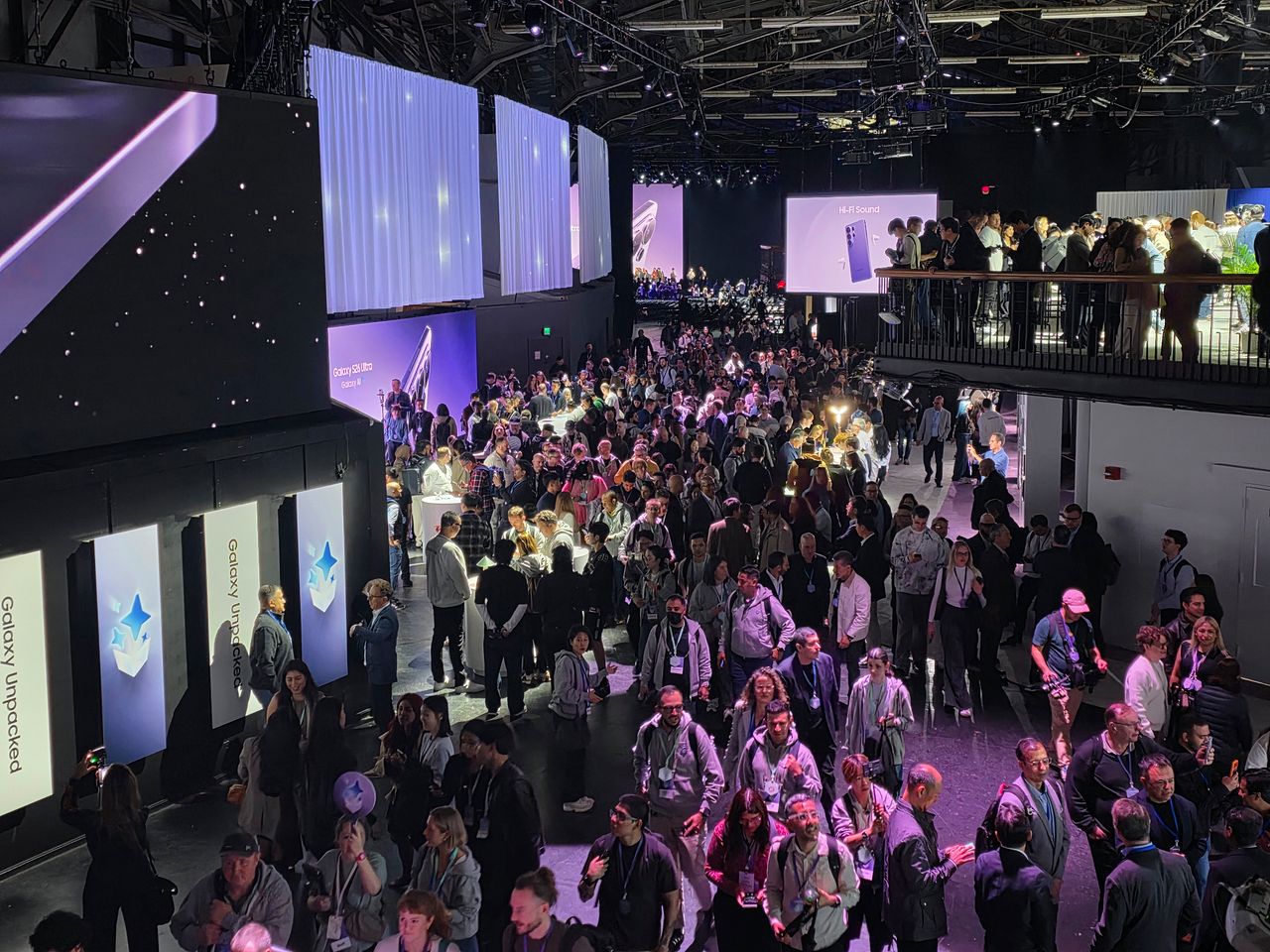 25일(현지시간) 미국 샌프란시스코에서 삼성전자 ‘갤럭시 언팩’ 행사가 열렸다. 이영근 기자