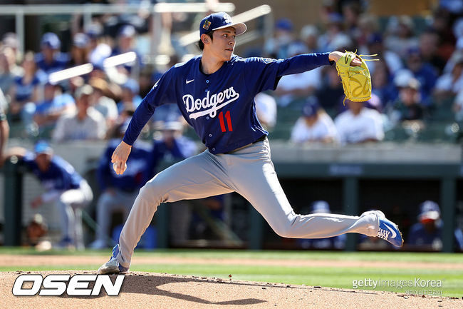[사진] LA 다저스 사사키 로키 ⓒGettyimages(무단전재 및 재배포 금지)