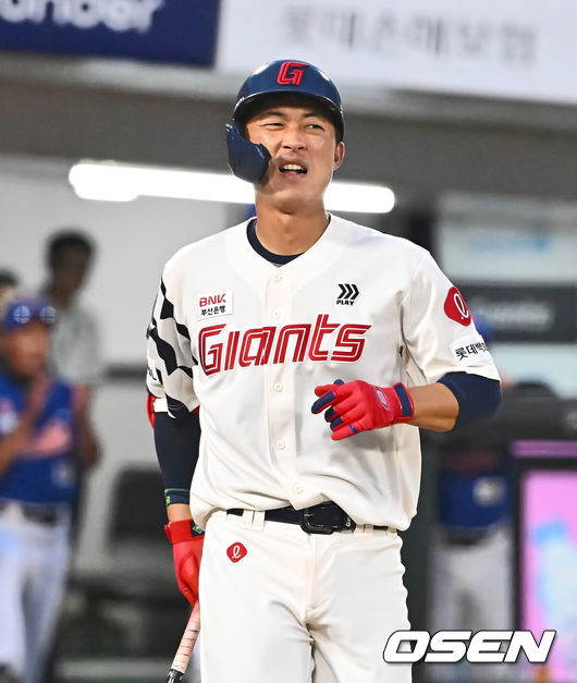 [OSEN=부산, 이석우 기자] 롯데 자이언츠 노진혁 055 2024.08.27 / foto0307@osen.co.kr