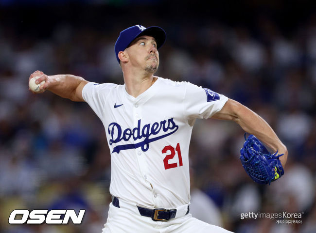 [사진] LA 다저스 시절 워커 뷸러 ⓒGettyimages(무단전재 및 재배포 금지)