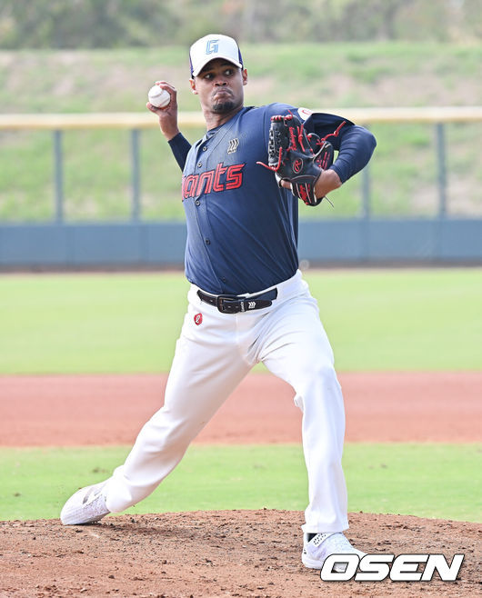 롯데 자이언츠 엘빈 로드리게스. /OSEN DB