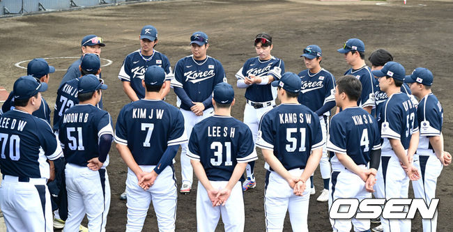 한국 대표팀. / OSEN DB