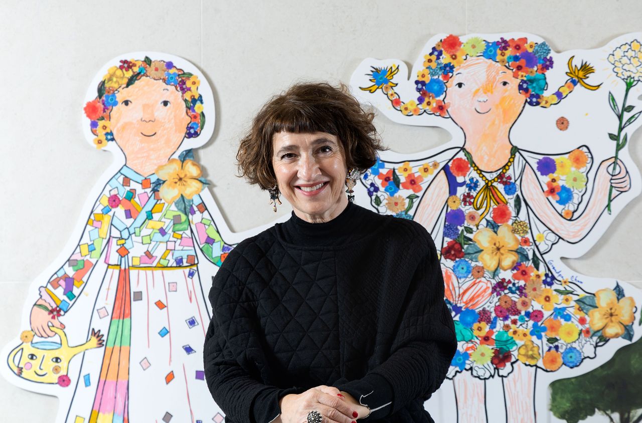 한국 창작 뮤지컬 제작하는 화가 에바 알머슨이 26일 오전 서울 한전아트센터에서 중앙일보와 인터뷰를 하고 있다. 장진영 기자. 2026.02.26.