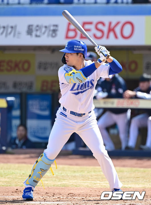 [OSEN=김성락 기자] 삼성 라이온즈 함수호. 2025.03.11/ ksl0919@osen.co.kr
