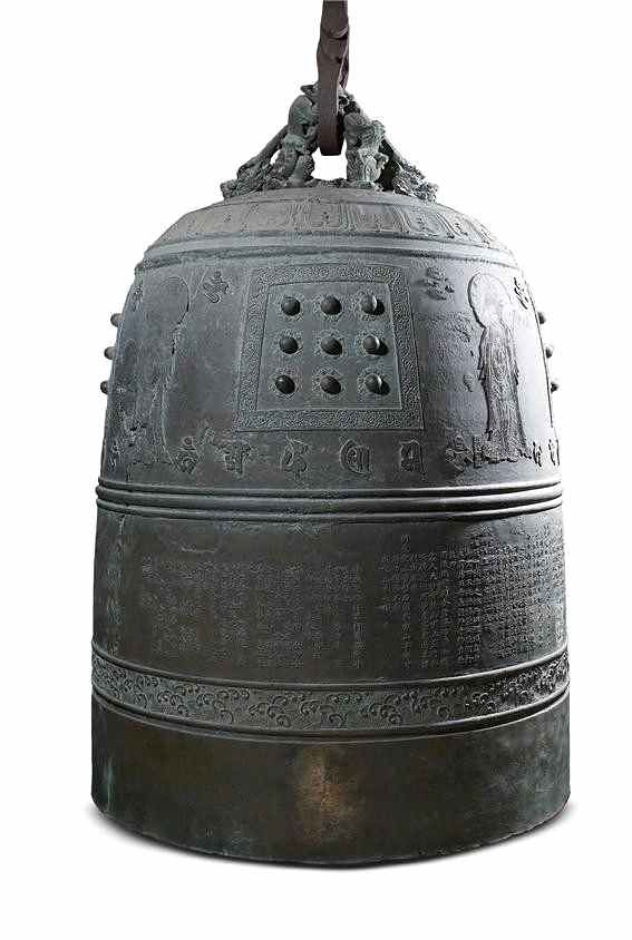 조선 전기에 만들어진 대형 동종인 남양주 봉선사 동종. 국가유산청은 남양주 봉선사 동종을 국보로 지정할 계획이라고 예고했다. 1963년 보물로 지정된 지 약 63년 만의 국보 승격이다. 사진 국가유산청