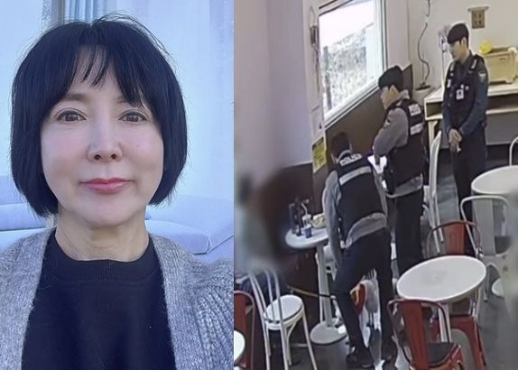 배우 이상아가 운영하는 애견카페에 경찰이 출동하는 일이 벌어졌다. 이상아 인스타그램 캡처
