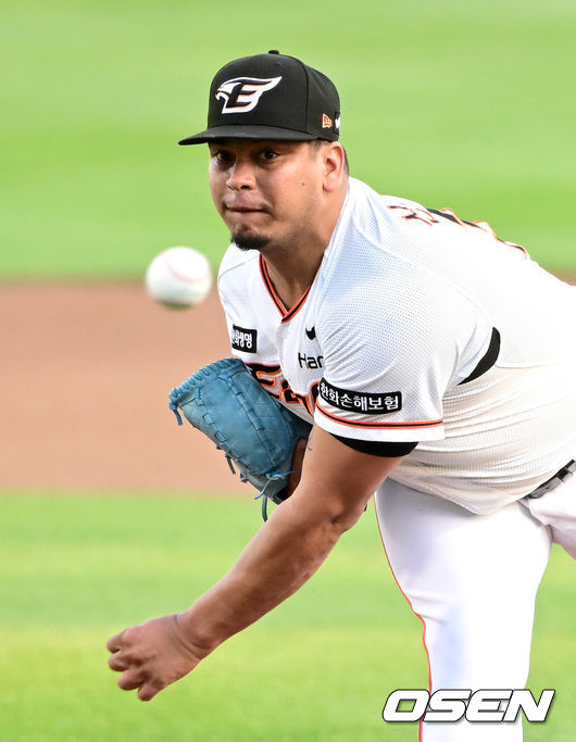 [OSEN=최규한 기자] 한화 시절 리카르도 산체스. 2023.05.17 / dreamer@osen.co.kr