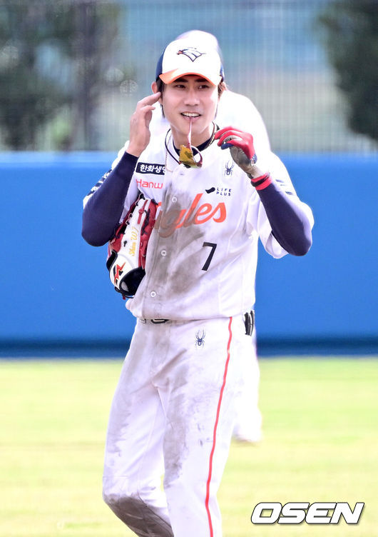 [OSEN=최규한 기자] 한화 심우준. 2026.02.21/ dreamer@osen.co.kr