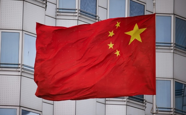 중국 오성홍기. EPA=연합뉴스