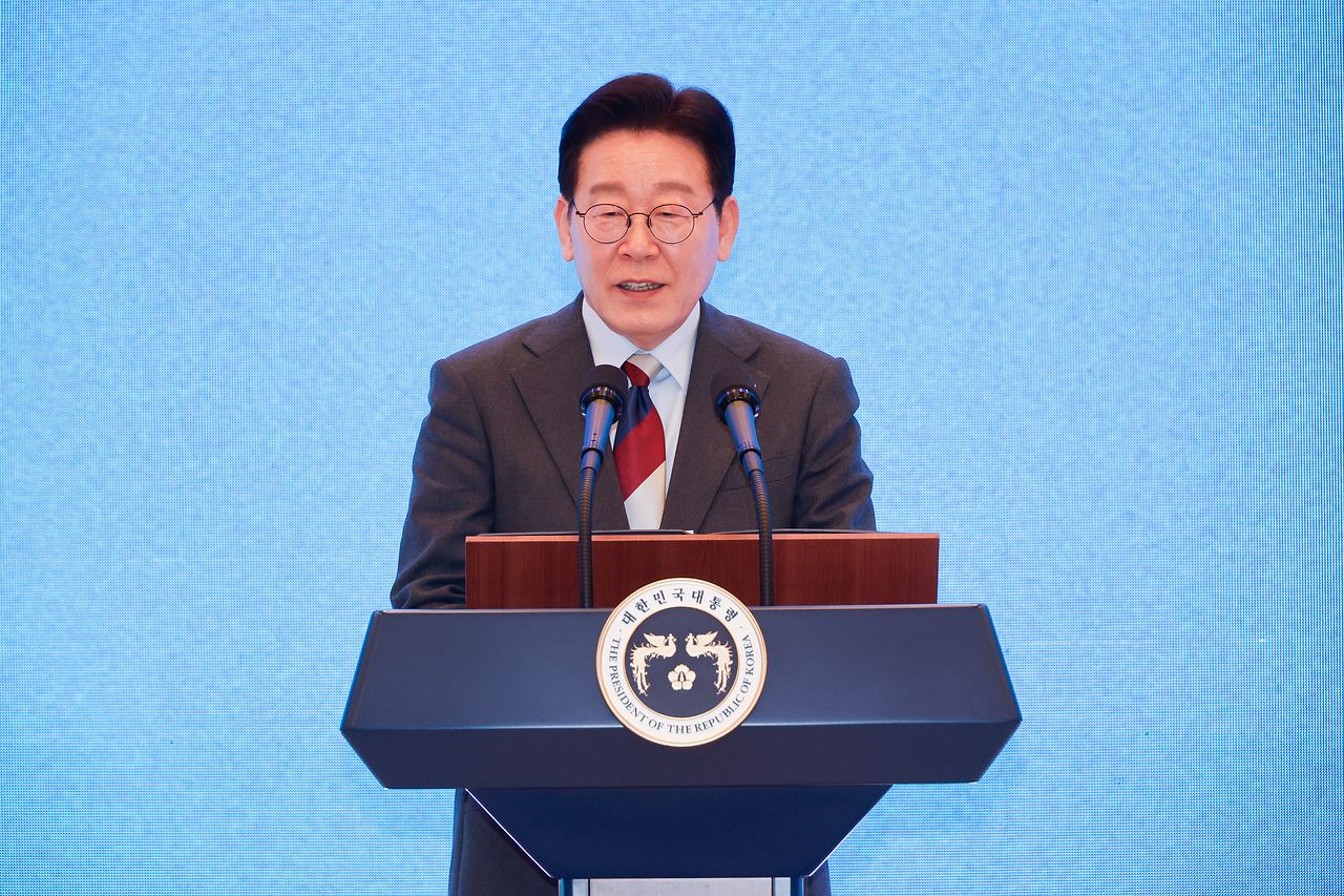 이재명 대통령. 청와대사진기자단