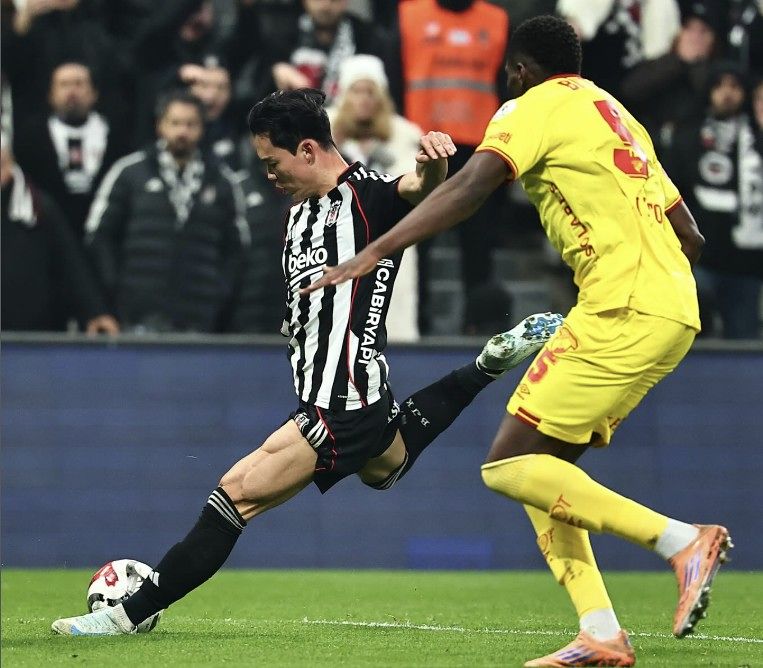 베식타시 이적 후 5경기에서 4골을 터뜨린 오현규. 사진 오현규 SNS