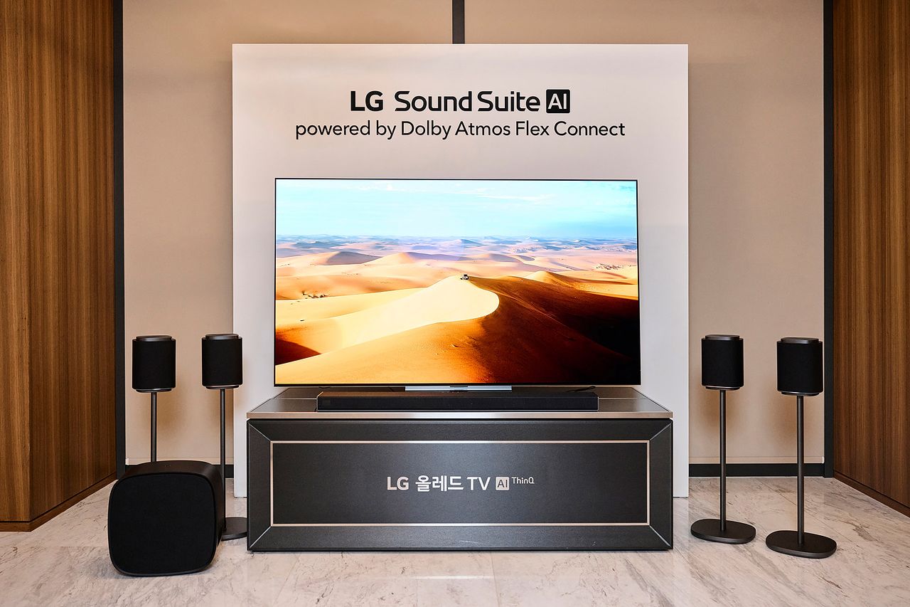 홈오디오 ‘LG 사운드 스위트’. [사진 LG전자]