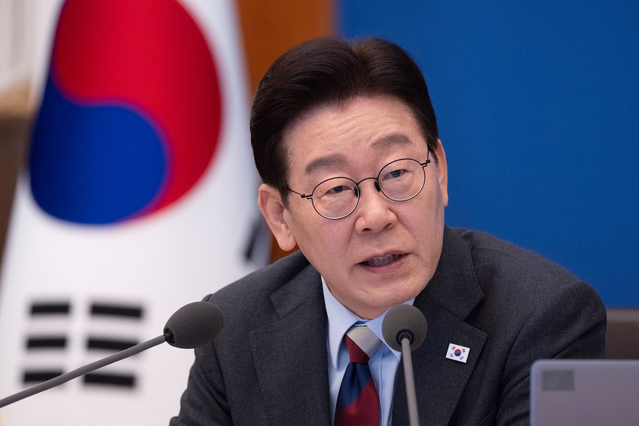 이재명 대통령. 청와대사진기자단