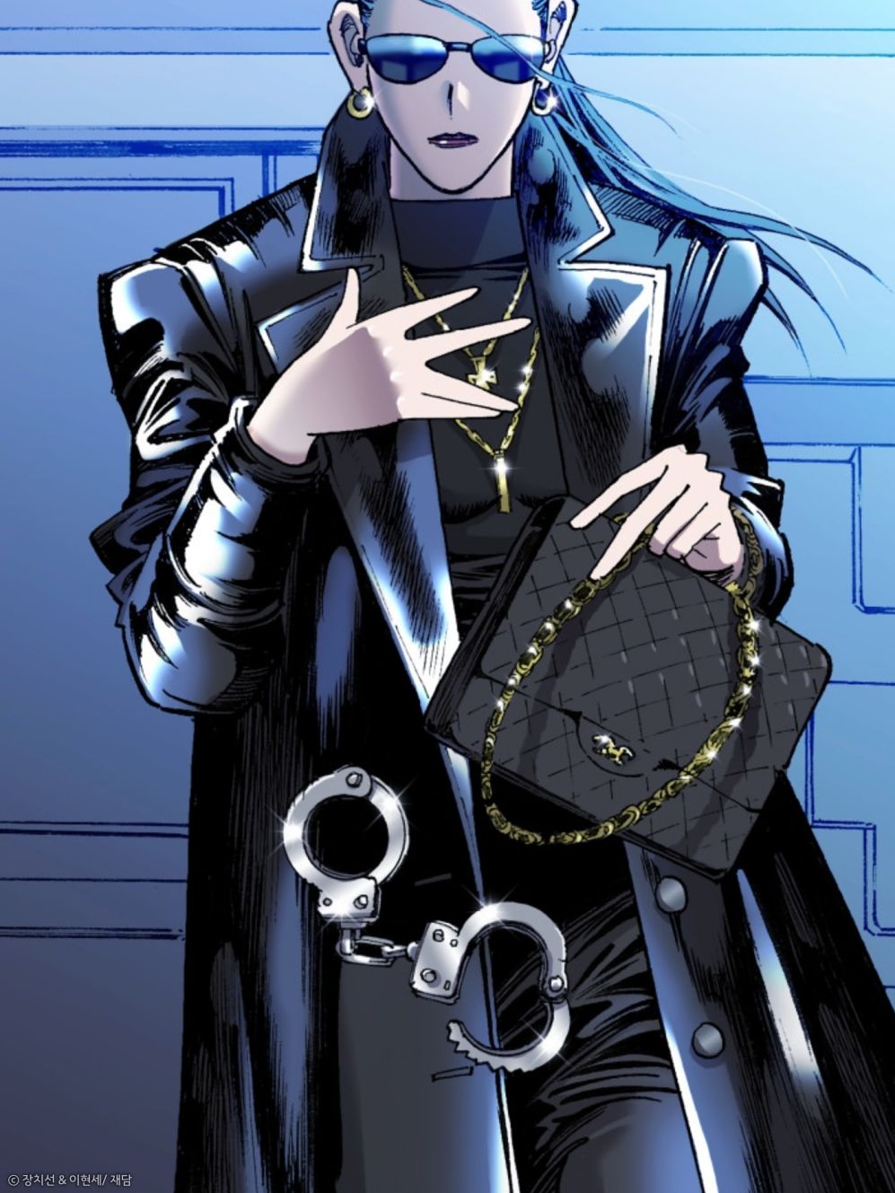 카카오웹툰 ‘블루엔젤 리부트’로 돌아온 하지란. 론칭 당일 카카오페이지 액션 랭킹 실시간 4위에 올랐다. [사진 카카오엔터테인먼트]