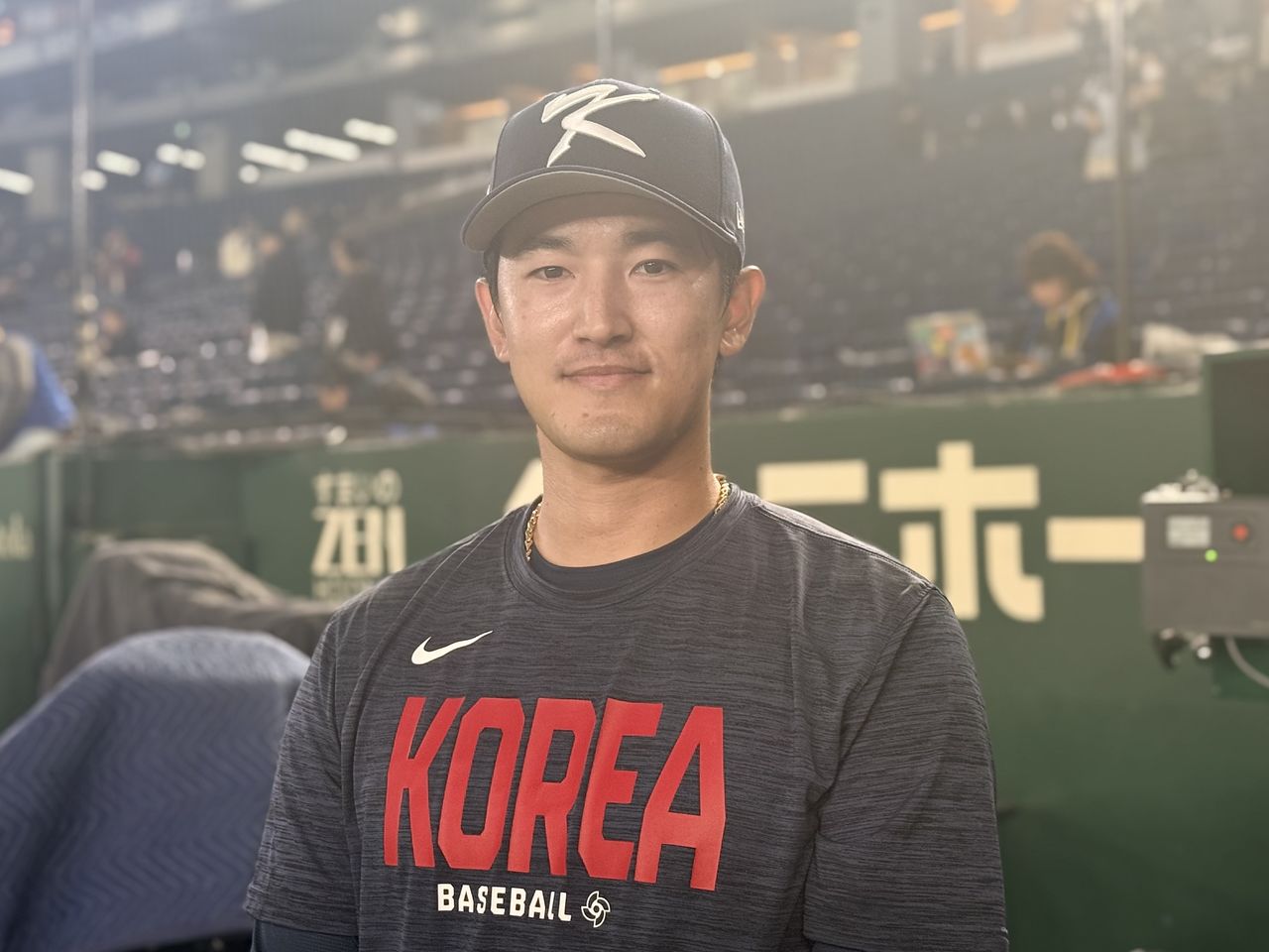 일본 도쿄돔에서 만난 WBC 1라운드 일본전 선발 고영표. 배영은 기자