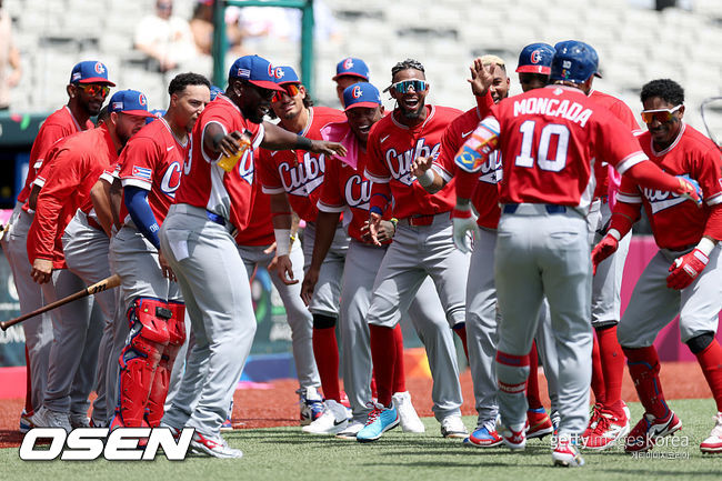 [사진] 쿠바 대표팀. ⓒGettyimages(무단전재 및 재배포 금지)