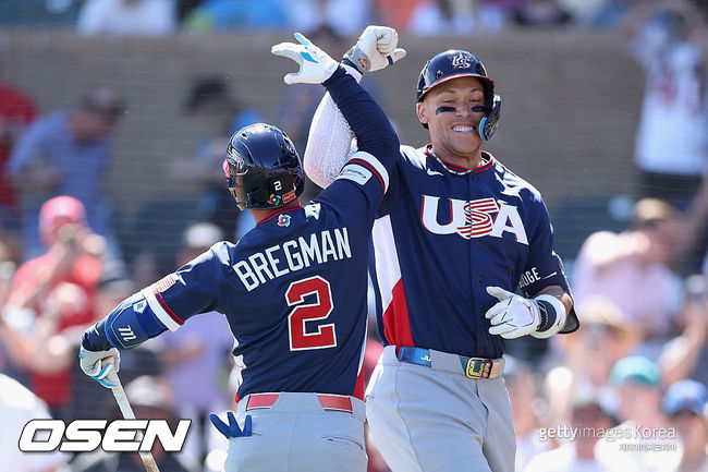 [사진] 미국 대표팀 애런 저지. ⓒGettyimages(무단전재 및 재배포 금지)