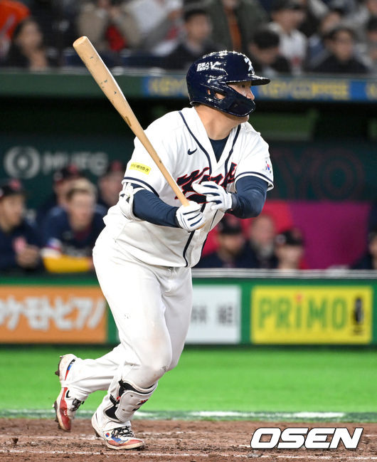 한국 대표팀 문보경. / OSEN DB