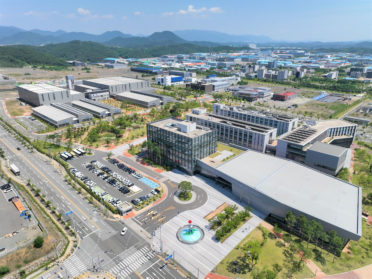 국가물산업클러스터 전경