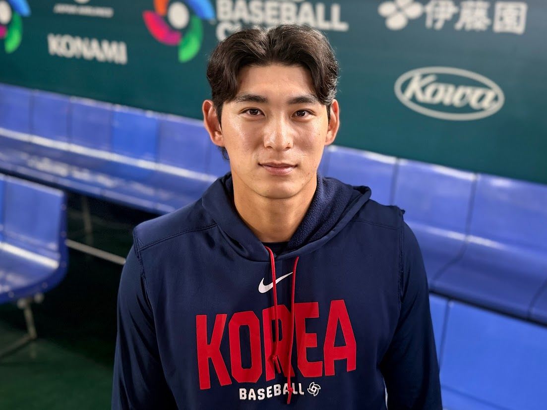 도쿄돔에서 만난 이정후. 배영은 기자