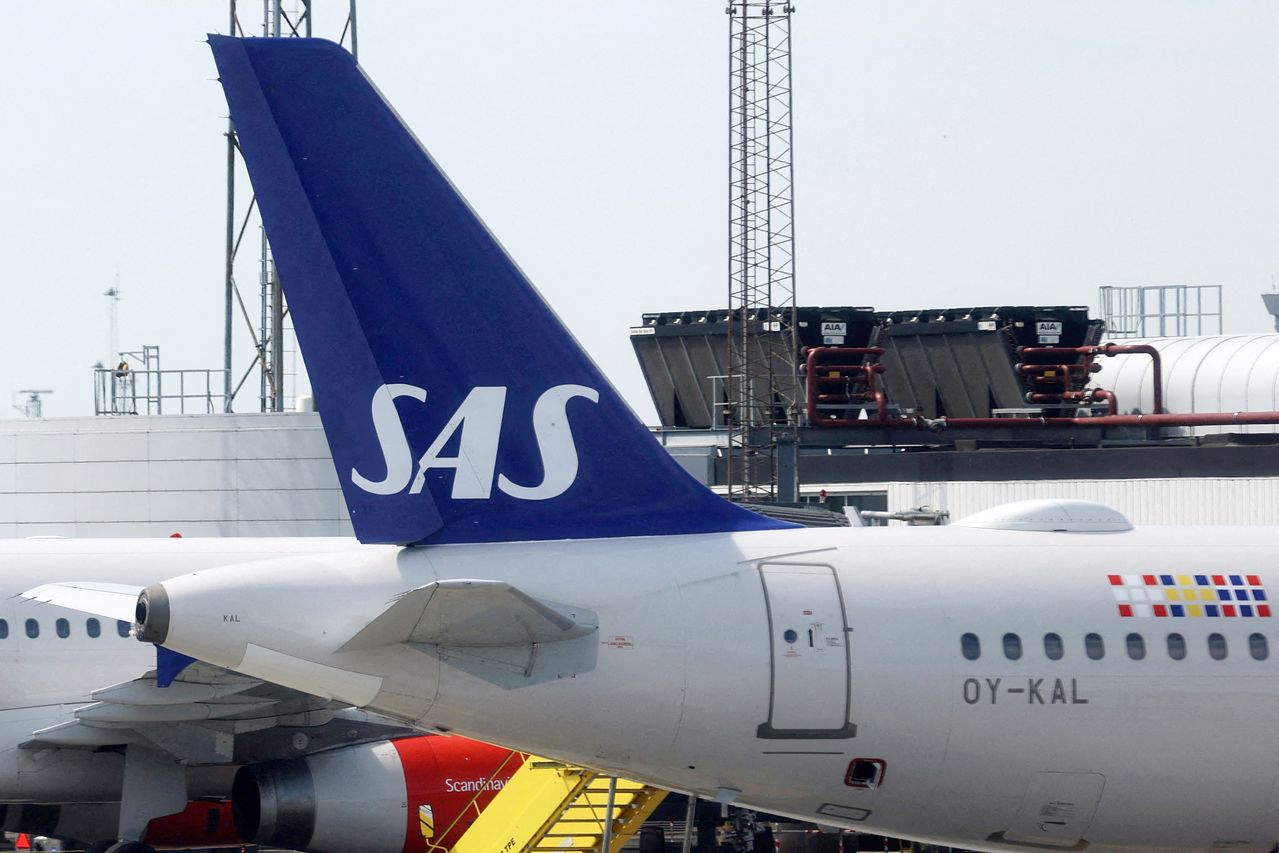 스칸디나비아항공(SAS) 항공기. 로이터=연합뉴스