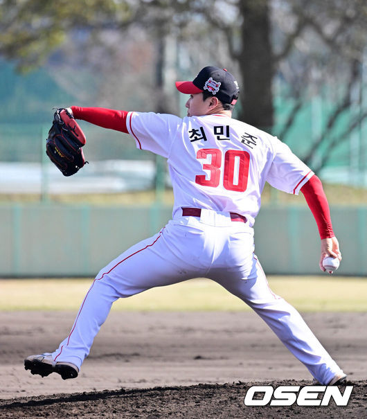 SSG 랜더스 최민준. /OSEN DB