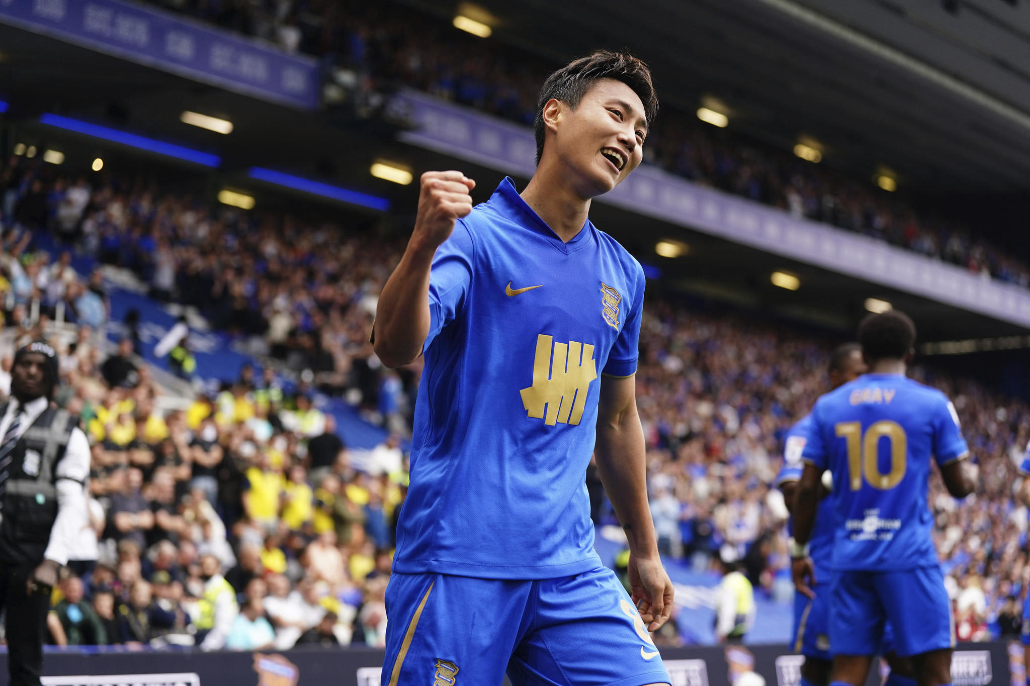 버밍엄시티 백승호. AP=연합뉴스