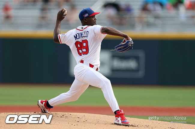 [사진] 쿠바 야구 국가대표 리반 모이넬로. ⓒGettyimages(무단전재 및 재배포 금지)