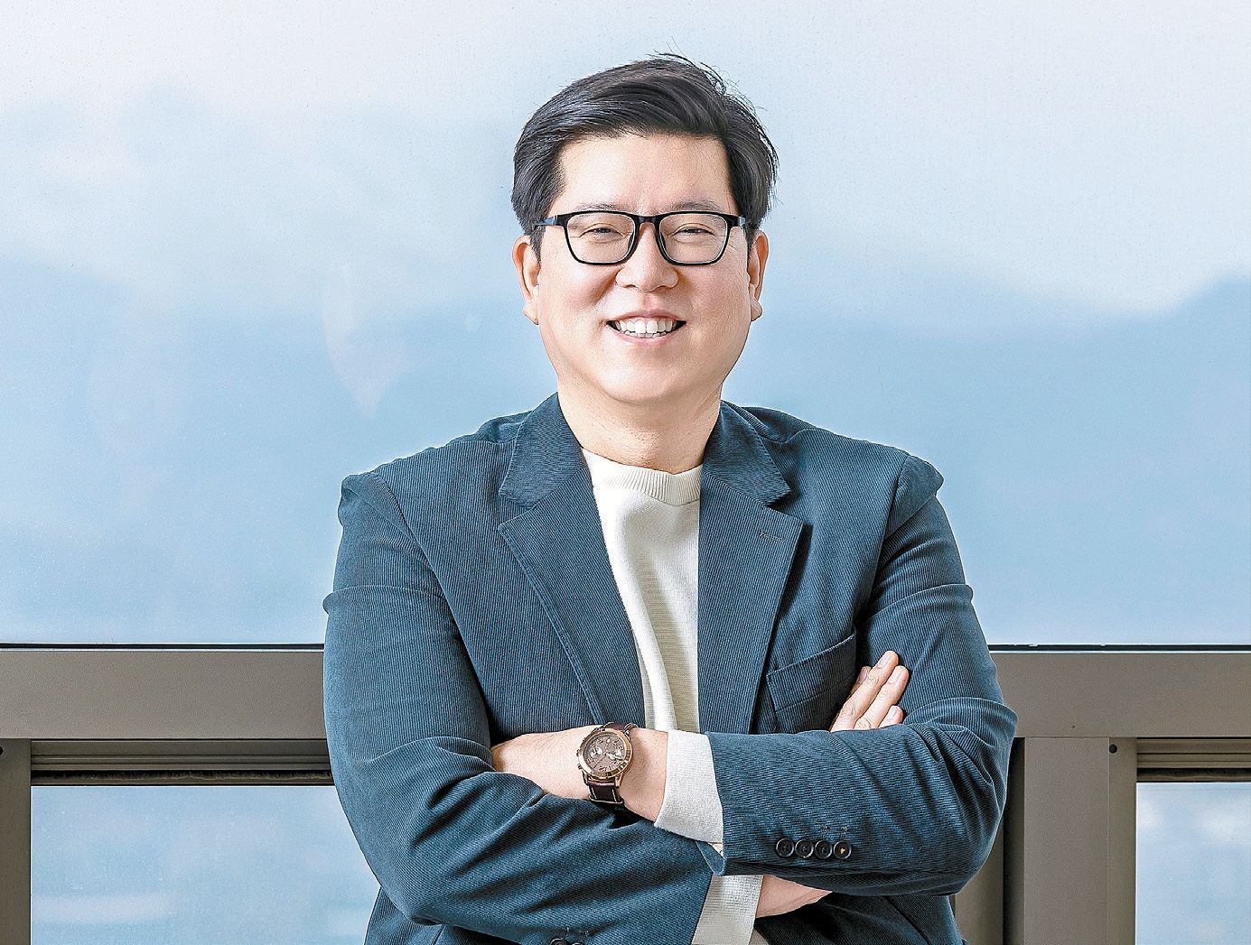 20년간 사회공헌 생태계의 조력자로 활동해온 김기룡 한국사회가치평가 대표. 이경호 기자