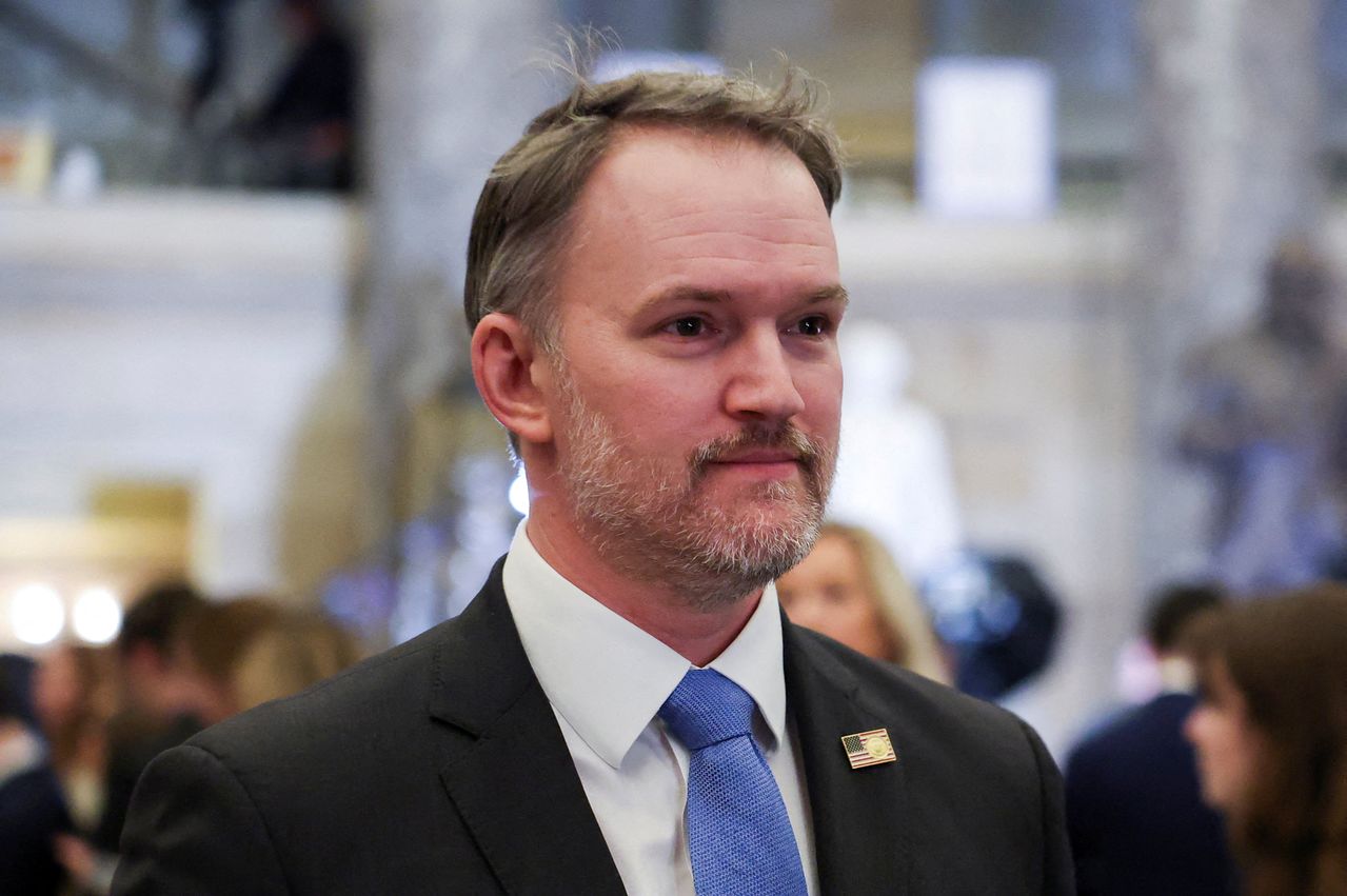 제이미슨 그리어 USTR 대표가 지난달 24일 도널드 트럼프 미국 대통령의 의회 국정연설에 참석한 모습. 로이터=연합뉴스