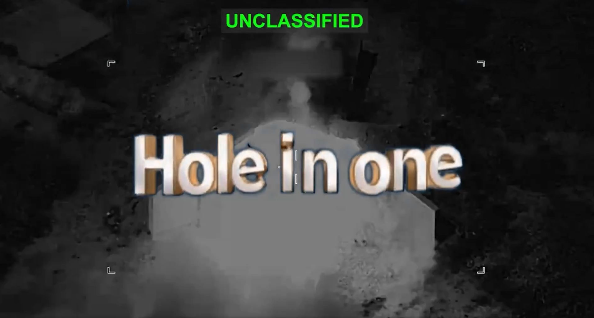 백악관 공식 엑스(X) 계정에는 닌텐도 게임 영상 활용해 폭탄투하를 ‘홀인원’에 비유해 만든 영상이 올라왔다. 사진 백악관 공식 엑스 계정 캡처