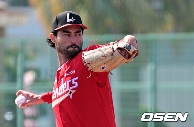 SSG 랜더스 미치 화이트. /OSEN DB
