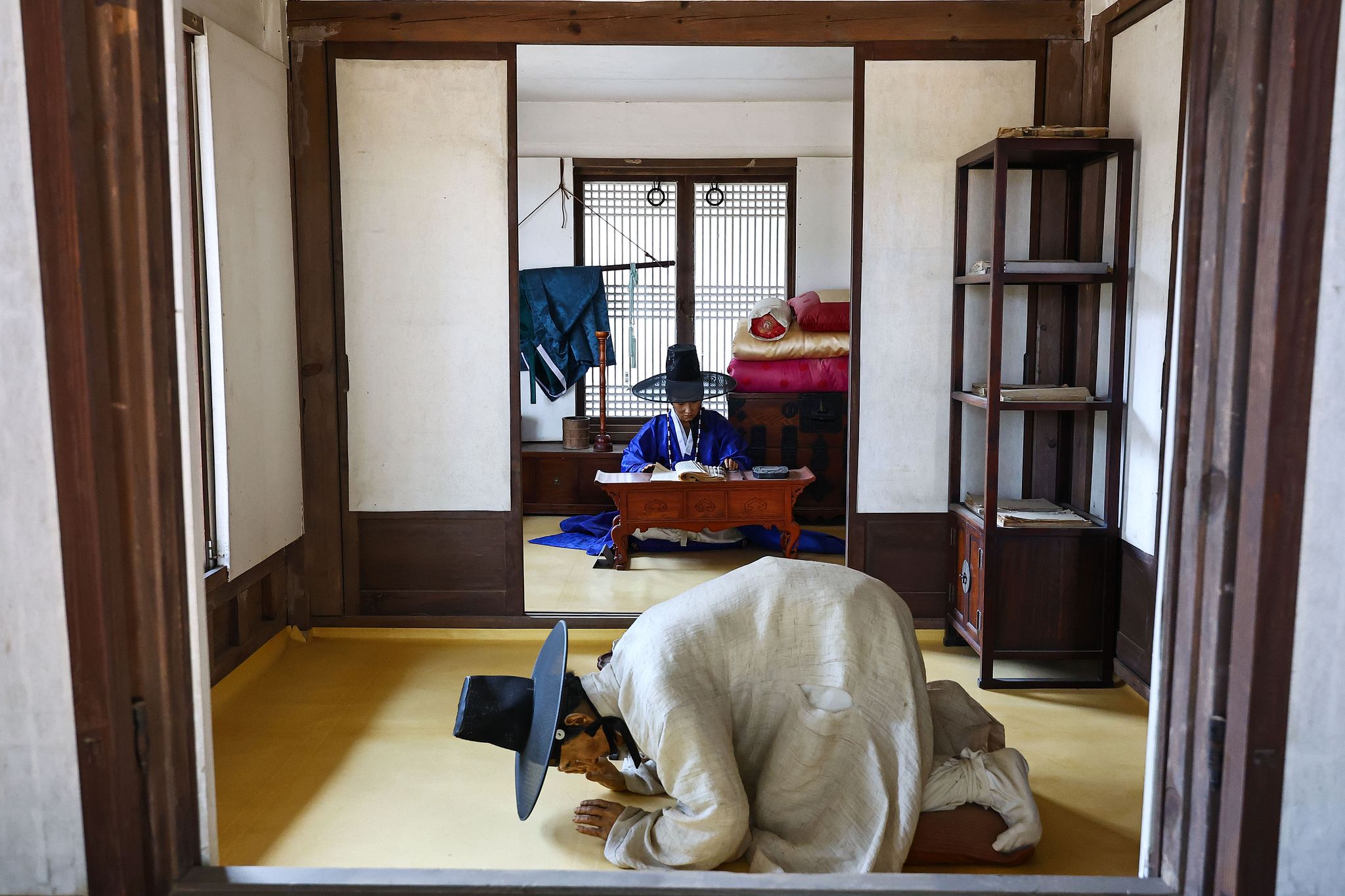 단종어소에 밀랍인형으로 재현되어 있다.